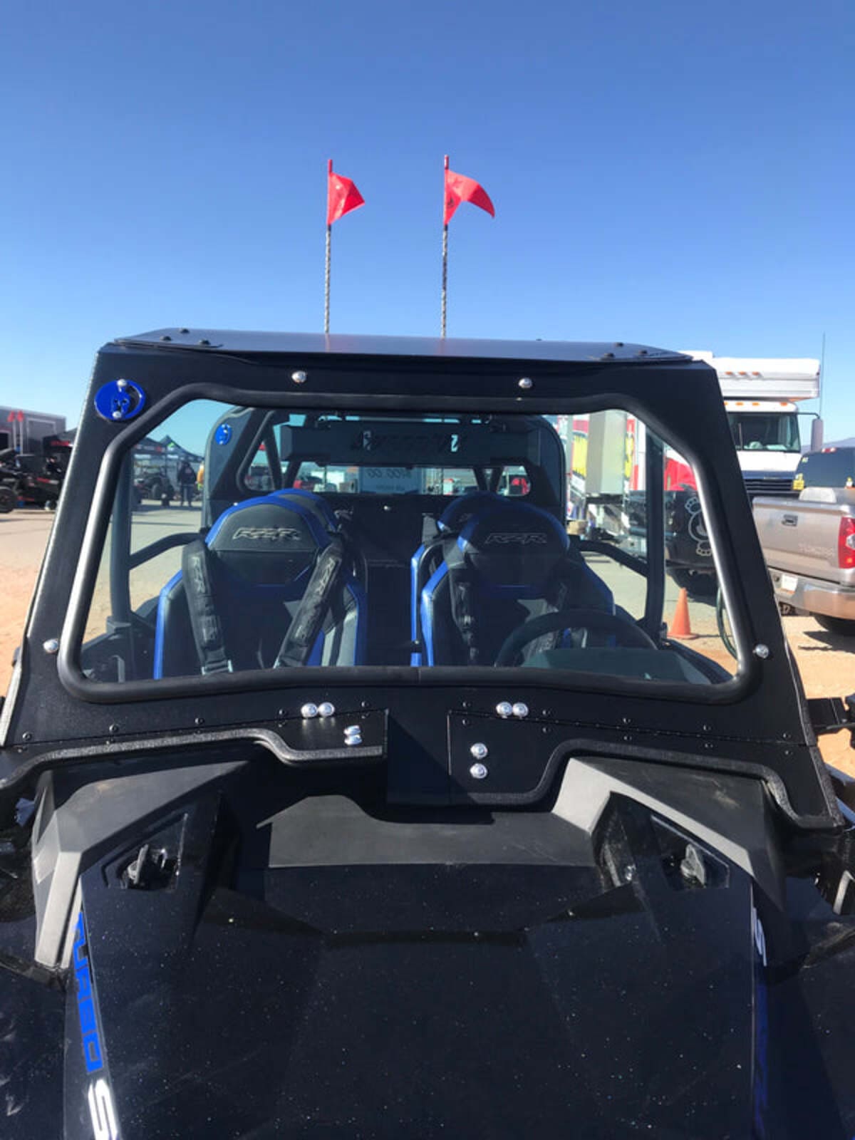 Dirt Warrior Accessories '18+ Polaris RZR XP Turbo S Front Windshield