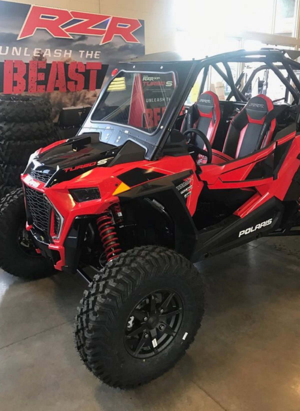 Dirt Warrior Accessories '18+ Polaris RZR XP Turbo S Front Windshield