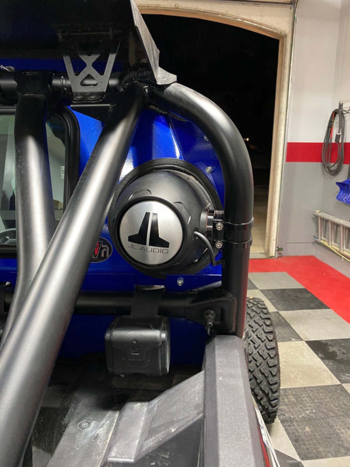 Dirt Warrior Accessories '18+ Polaris RZR XP Turbo S Rear Windshield W/ Speakers Cut-Out