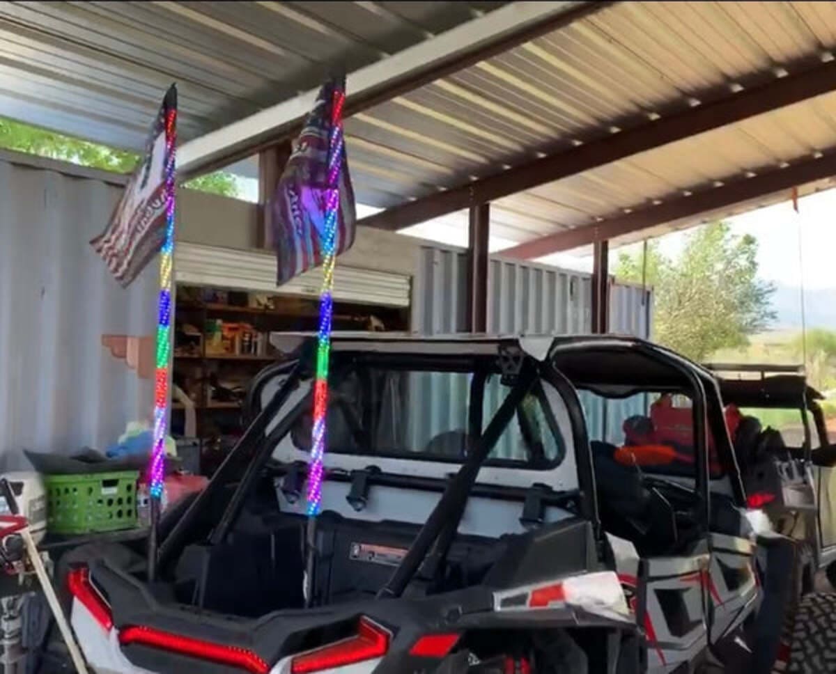 Dirt Warrior Accessories '18+ Polaris RZR XP Turbo S Rear Windshield