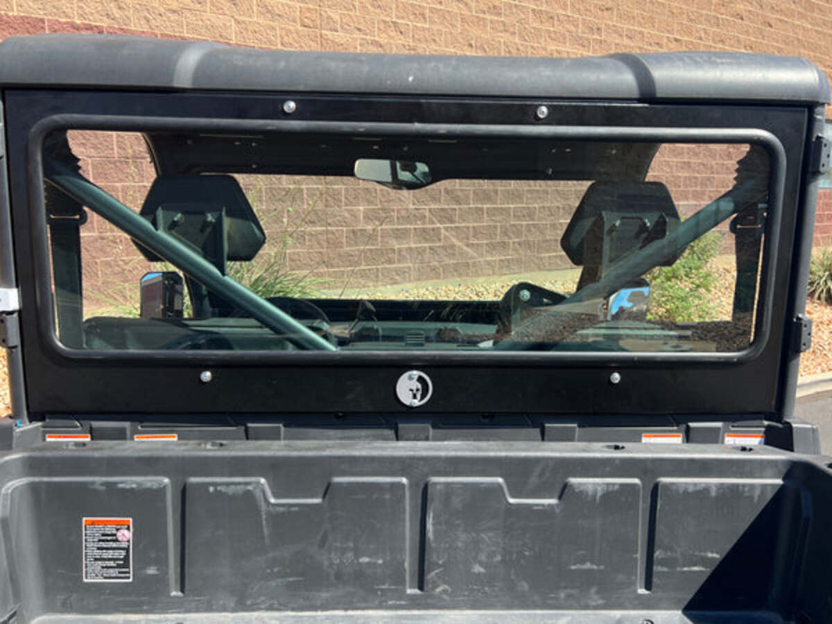 Dirt Warrior Accessories '19+ CF Moto U Force 1000 Rear Windshield