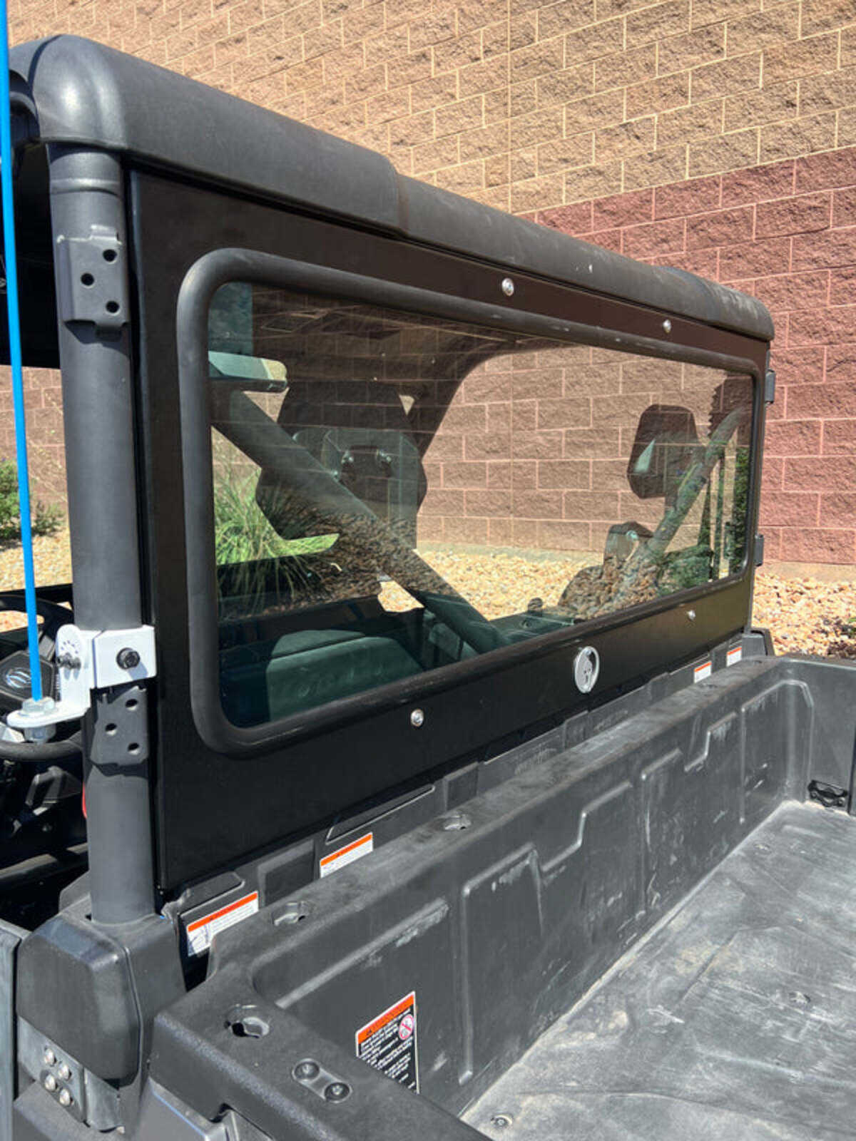 Dirt Warrior Accessories '19+ CF Moto U Force 1000 Rear Windshield