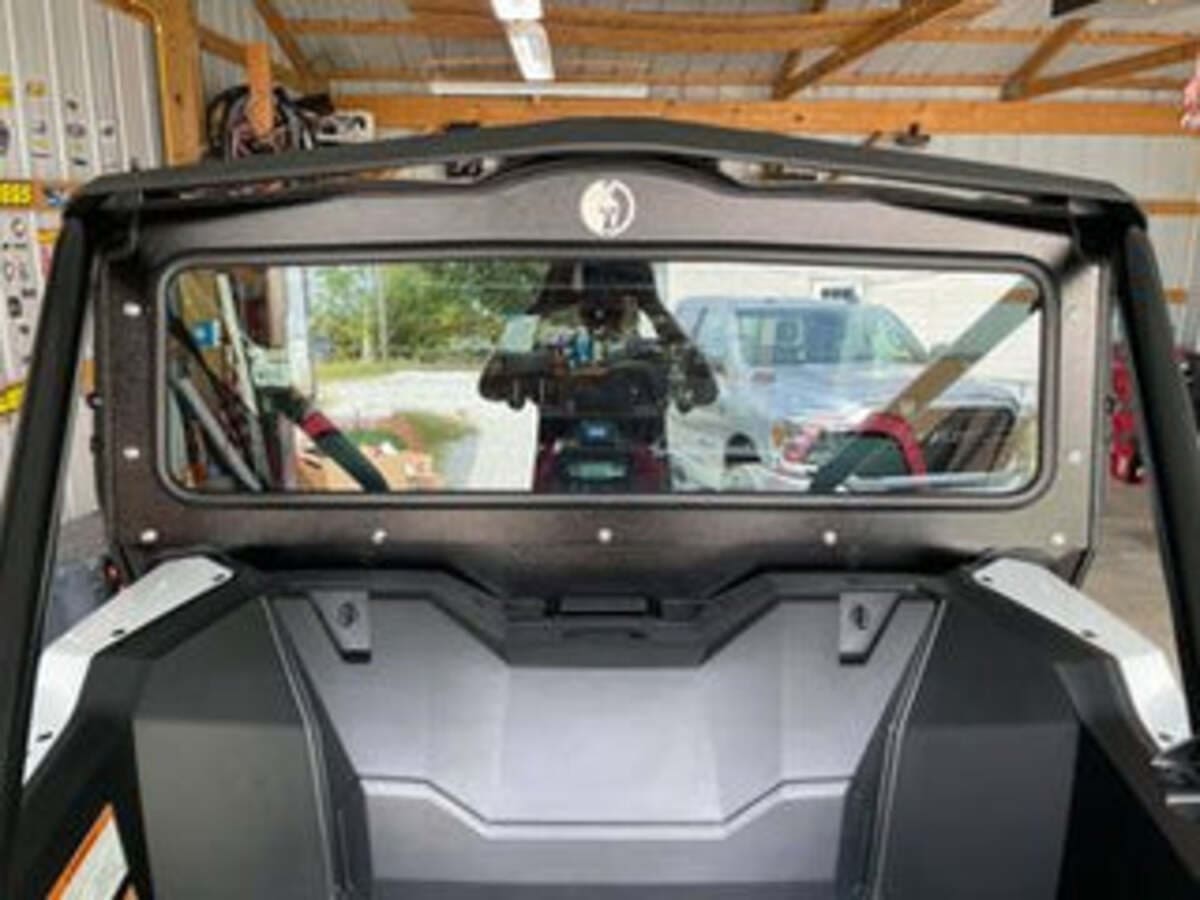 Dirt Warrior Accessories '19+ Honda Talon 2-Seat Rear Windshield