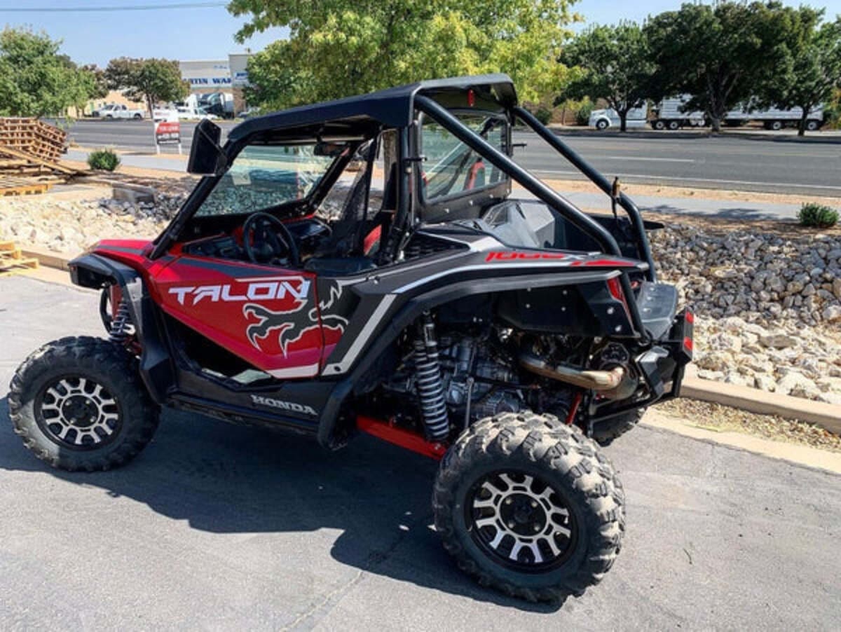 Dirt Warrior Accessories '19+ Honda Talon Front Windshield
