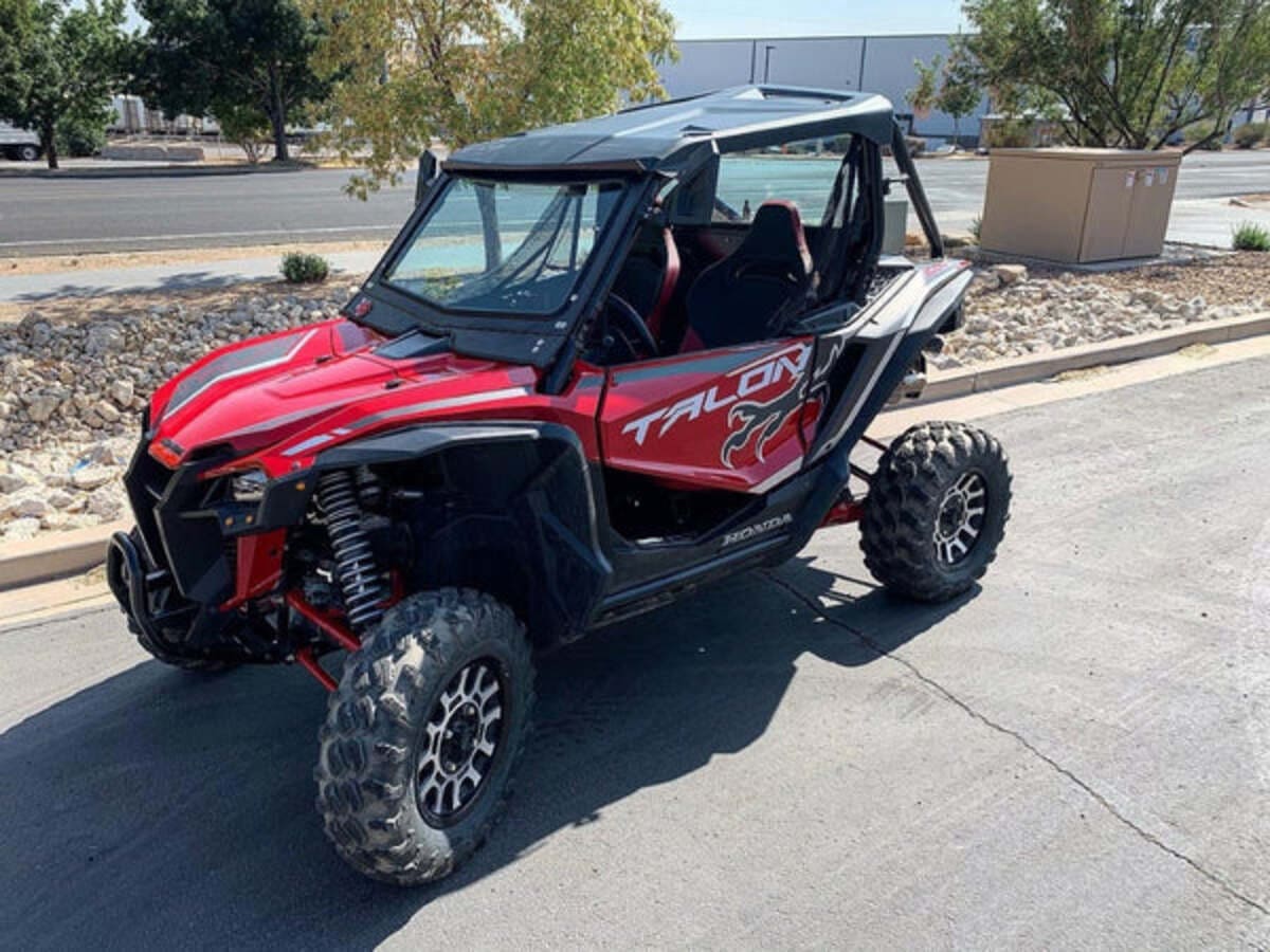 Dirt Warrior Accessories '19+ Honda Talon Front Windshield