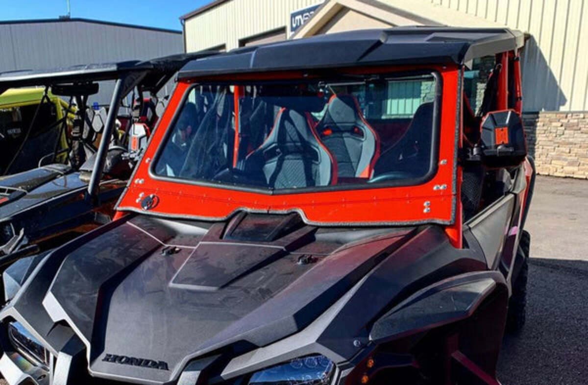Dirt Warrior Accessories '19+ Honda Talon Front Windshield
