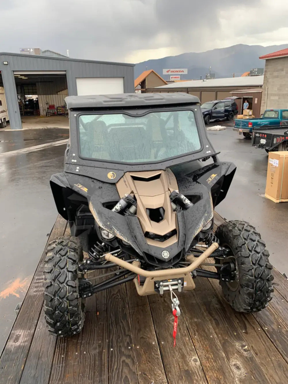 Dirt Warrior Accessories '19+ Yamaha YXZ Front Glass Windshield