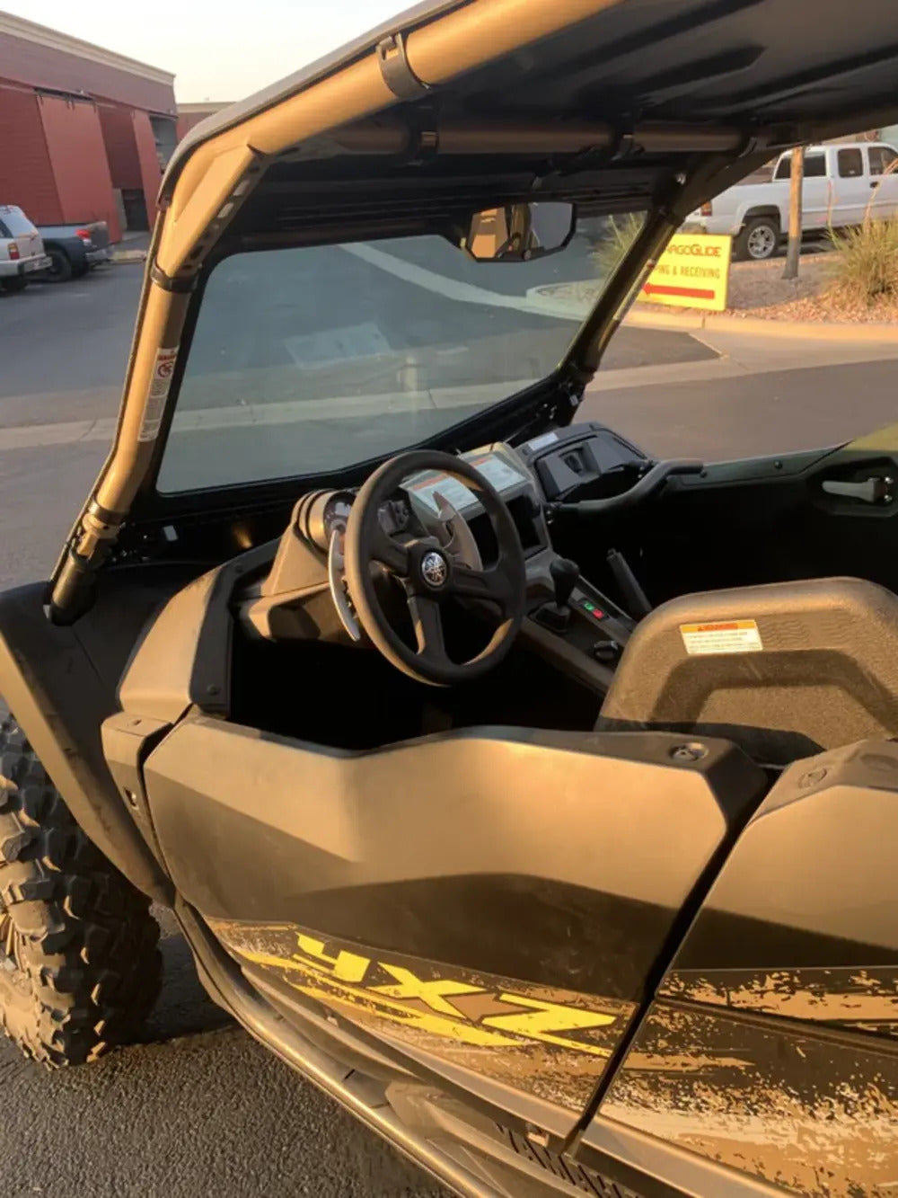 Dirt Warrior Accessories '19+ Yamaha YXZ Front Glass Windshield