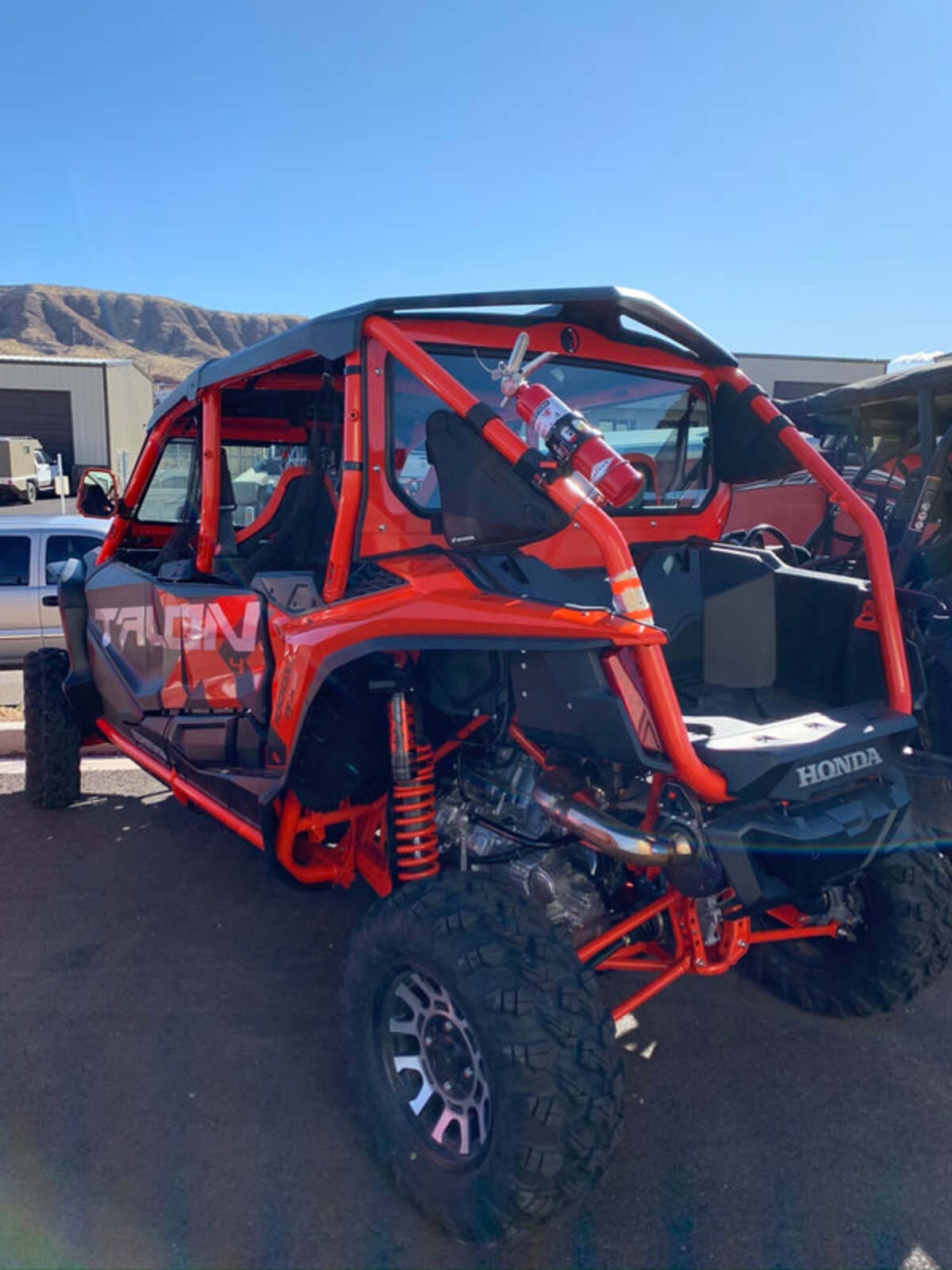 Dirt Warrior Accessories '20+ Honda Talon 4-Seat Rear Windshield