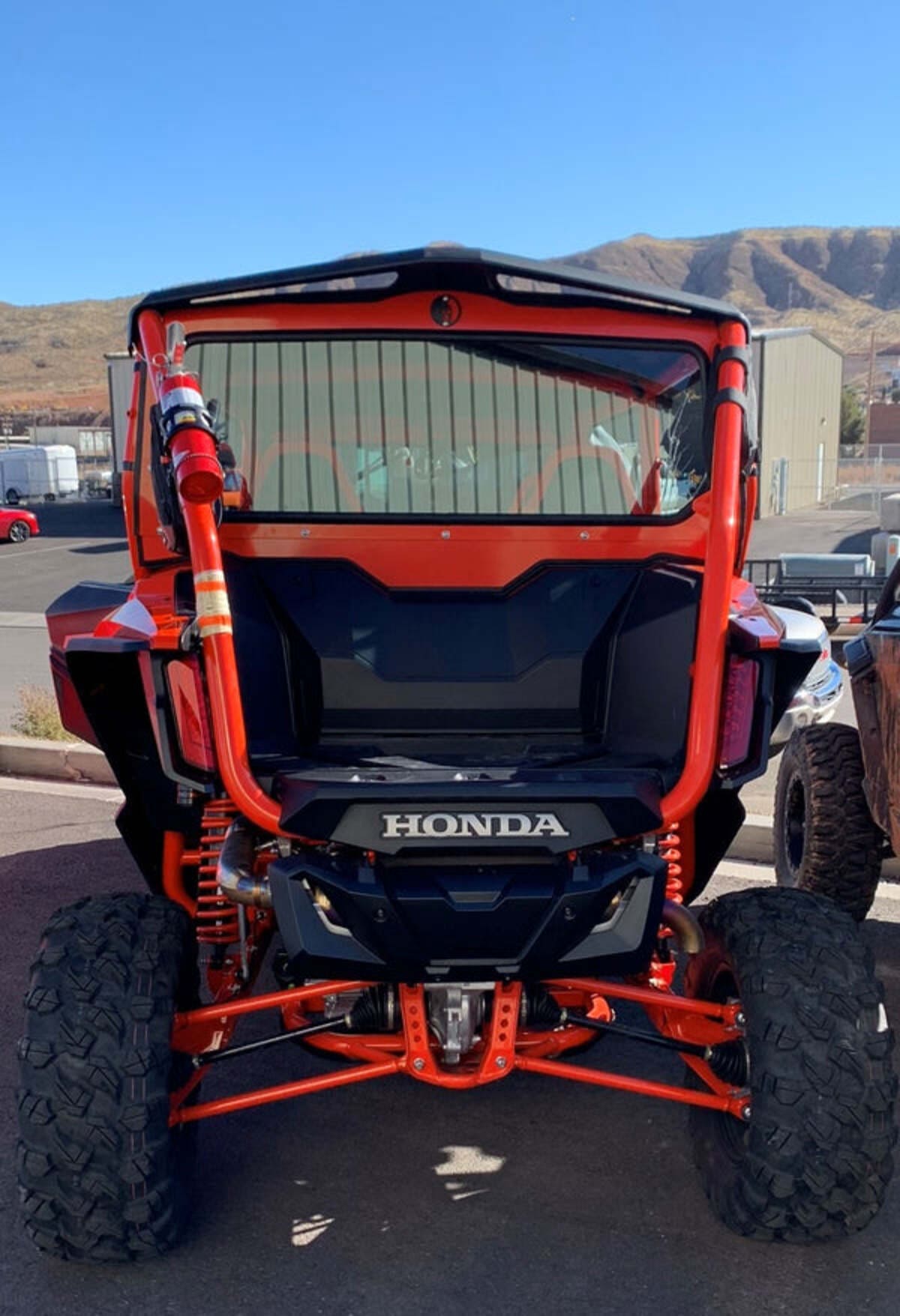 Dirt Warrior Accessories '20+ Honda Talon 4-Seat Rear Windshield
