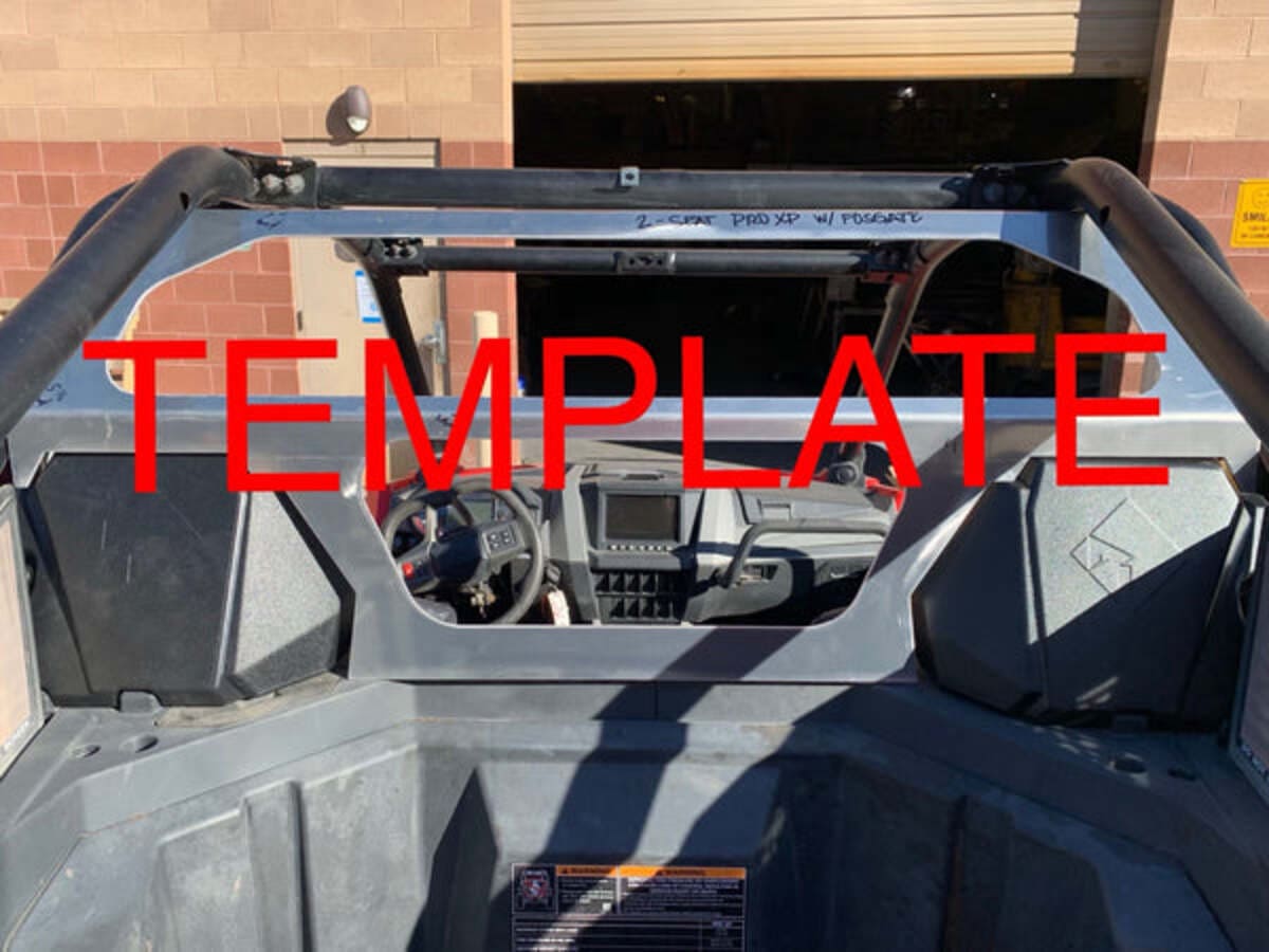 Dirt Warrior Accessories '20+ Polaris RZR Pro XP/Turbo R Rear Windshield