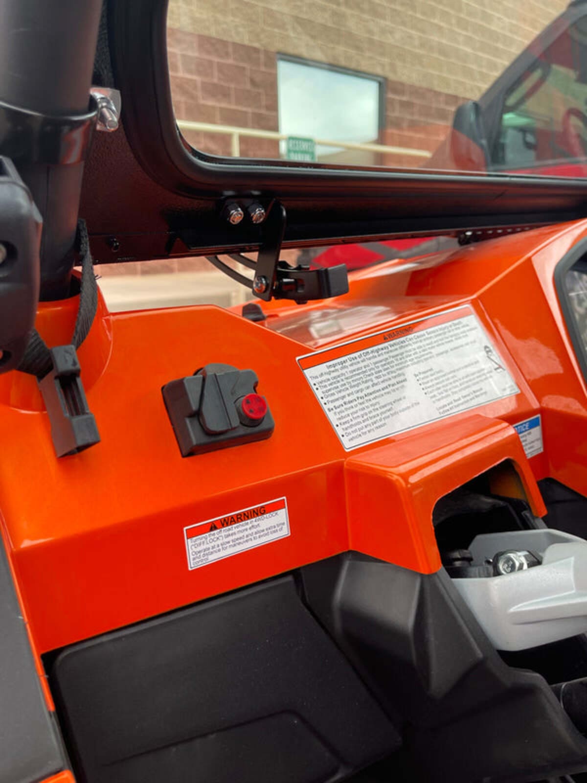 Dirt Warrior Accessories '21+ CF Moto Z Force 500 Trail Front Windshield