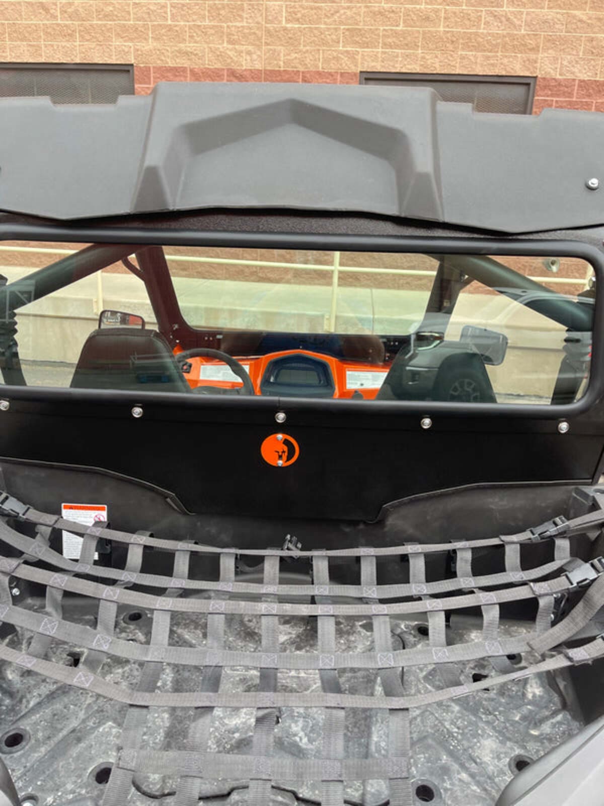 Dirt Warrior Accessories '21 CF Moto Z Force 500 Trail Rear Windshield