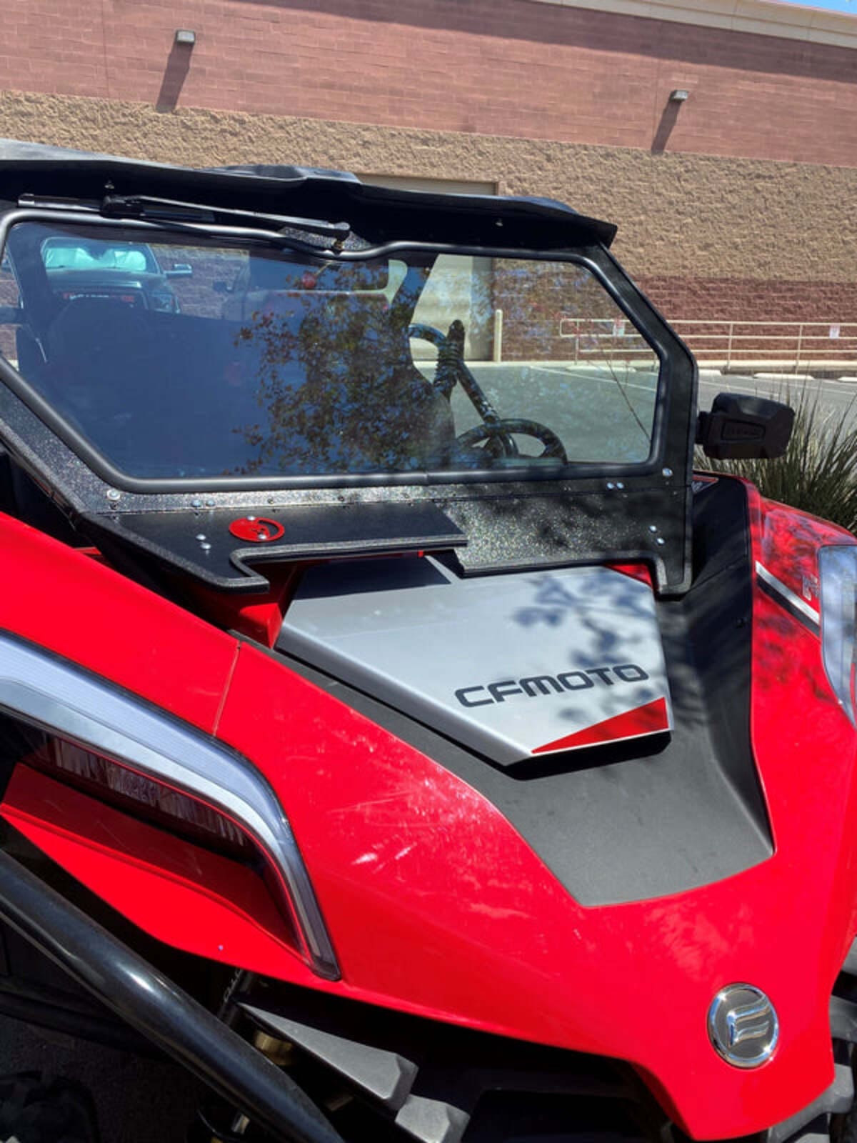 Dirt Warrior Accessories '21+ CF Moto Z Force 950 H.O. Front Windshield