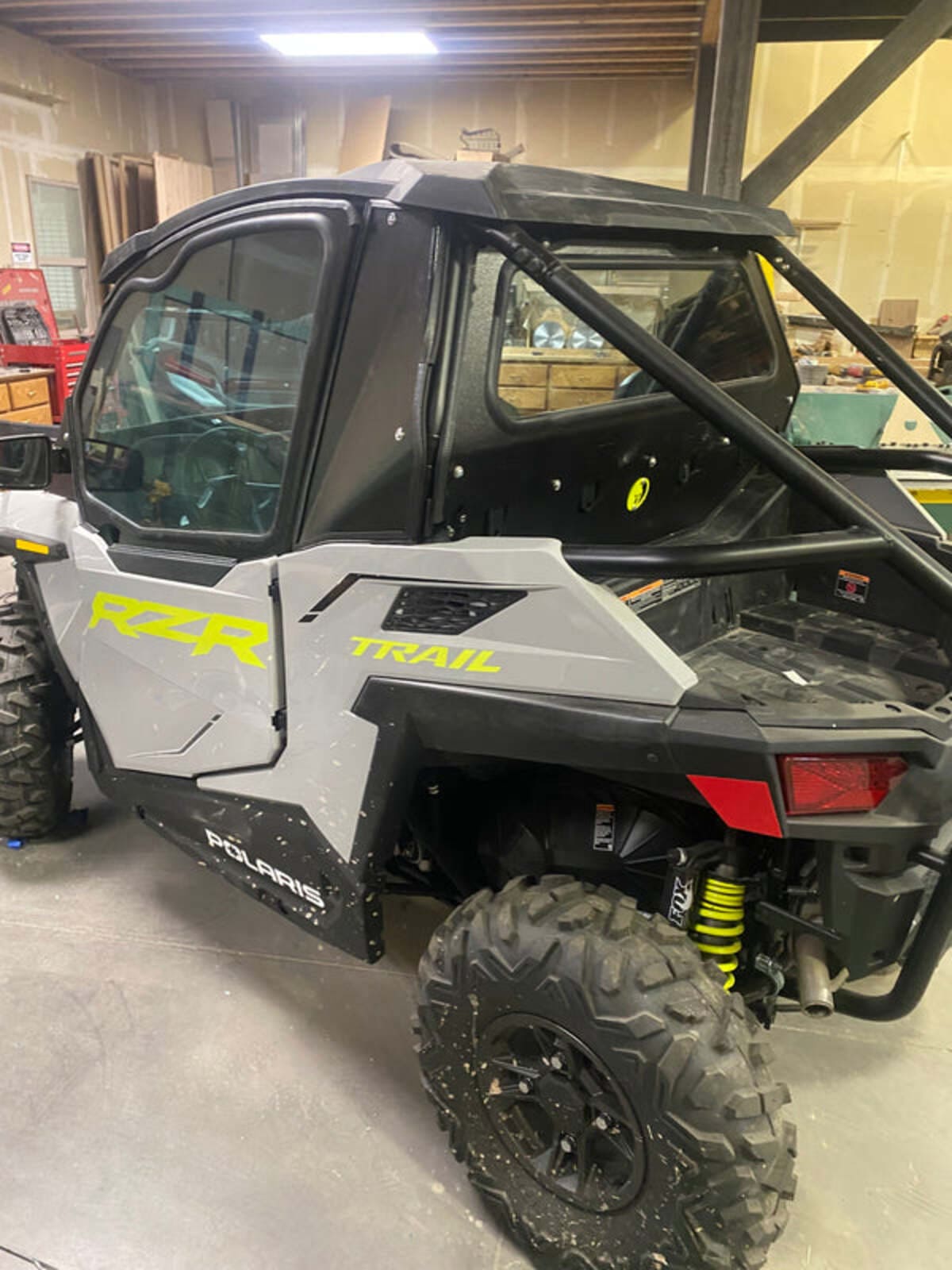 Dirt Warrior Accessories '21+ Polaris 900s/1000s Sport/Trail Rear Windshield