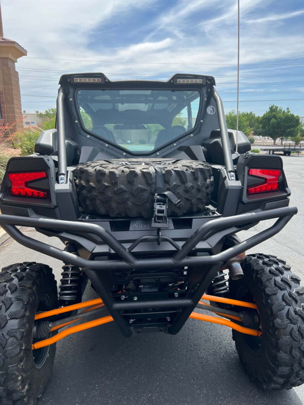 Dirt Warrior Accessories '22+ Kawasaki Teryx/KRX 1000 4-Seat Rear Windshield