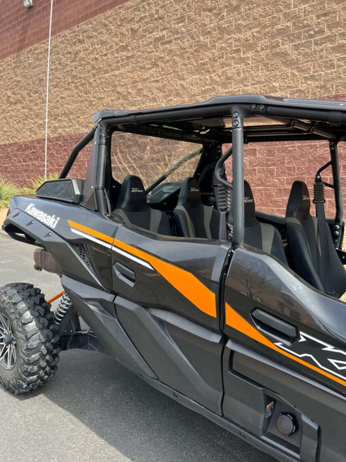 Dirt Warrior Accessories '22+ Kawasaki Teryx/KRX 1000 4-Seat Rear Windshield