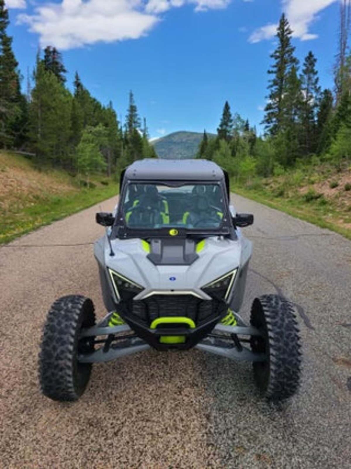 Dirt Warrior Accessories '22+ Polaris RZR Turbo R Front Windshield