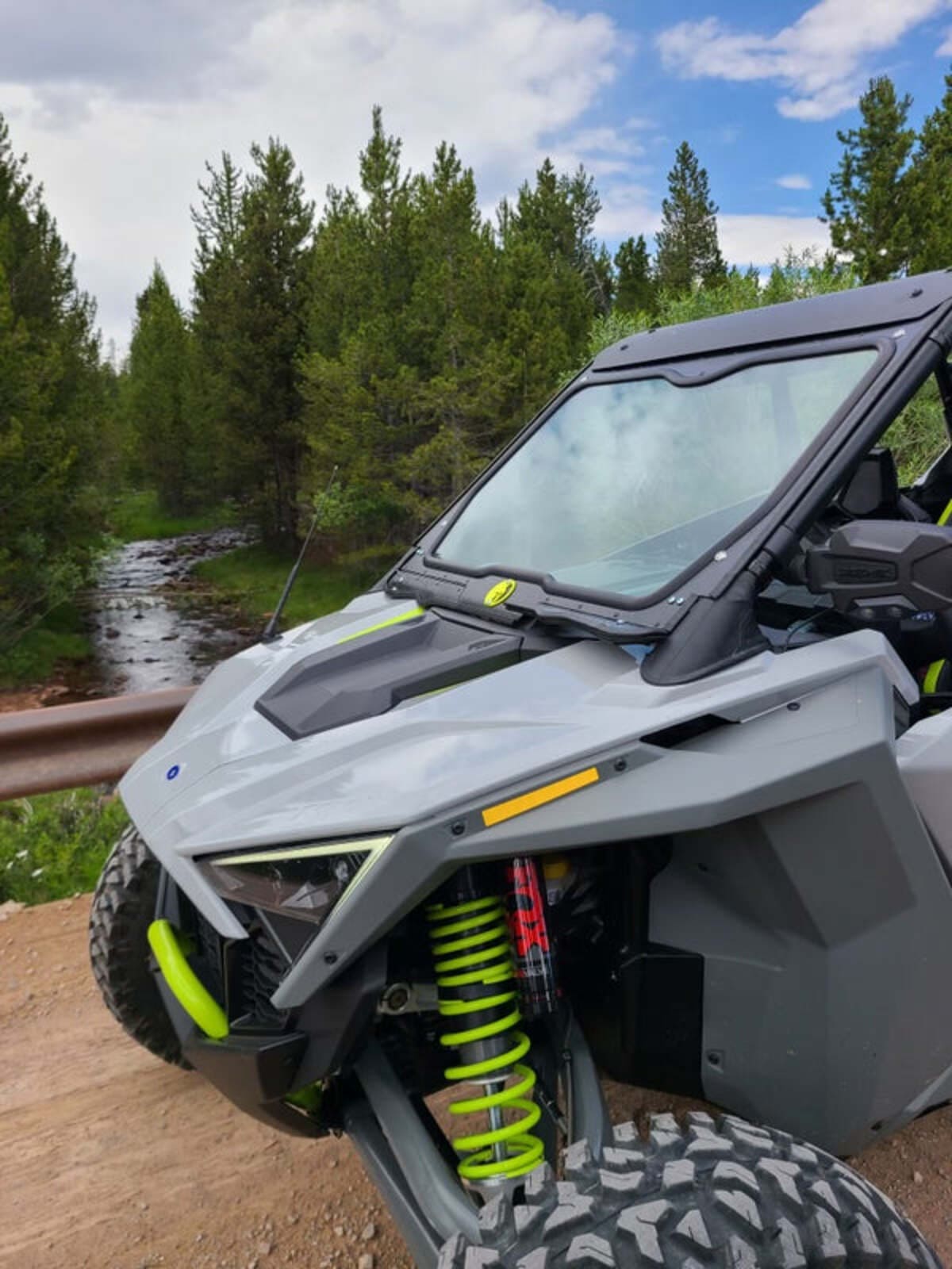 Dirt Warrior Accessories '22+ Polaris RZR Turbo R Front Windshield