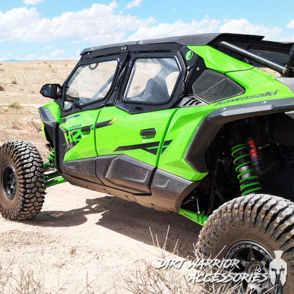 DIrt Warrior Accessories '25+ Kawasaki Teryx H2 1000 4 Seater The Vault Cab Enclosure - Upper Side Doors & Panels