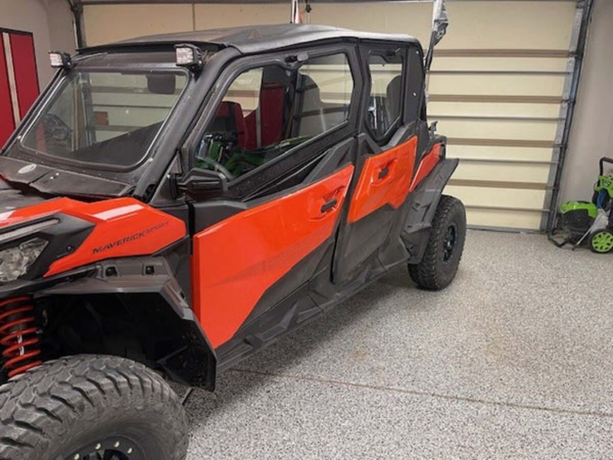Dirt Warrior Accessories Can-Am Maverick Sport/Trail 4-Seat Cab Enclosure Upper Side Doors Panels
