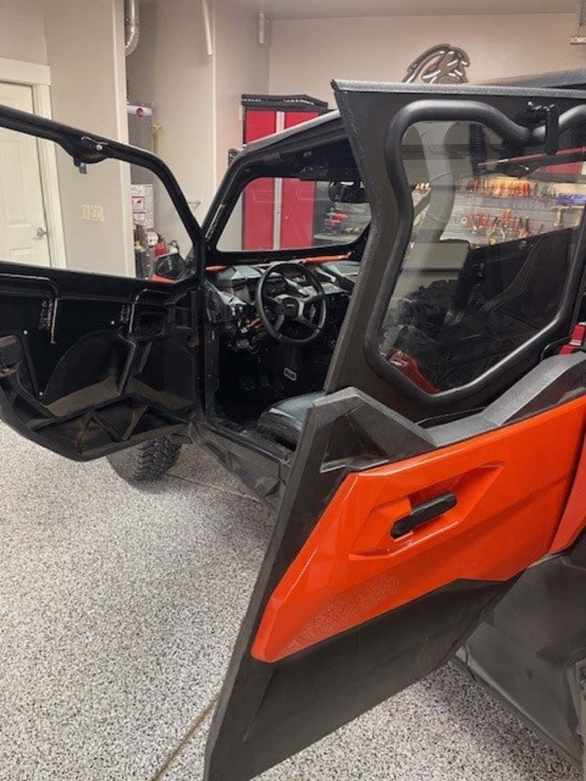 Dirt Warrior Accessories Can-Am Maverick Sport/Trail 4-Seat Cab Enclosure Upper Side Doors Panels