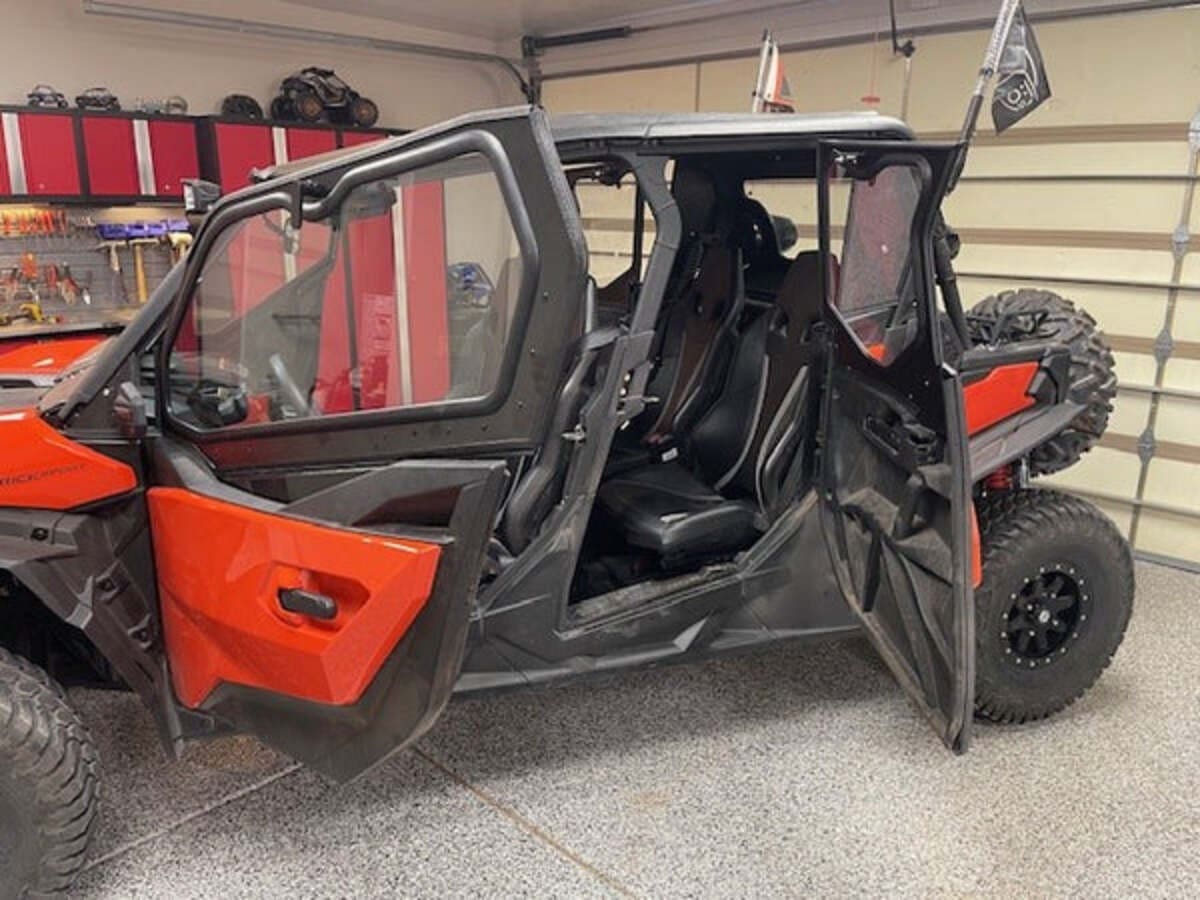 Dirt Warrior Accessories Can-Am Maverick Sport/Trail 4-Seat Cab Enclosure Upper Side Doors Panels