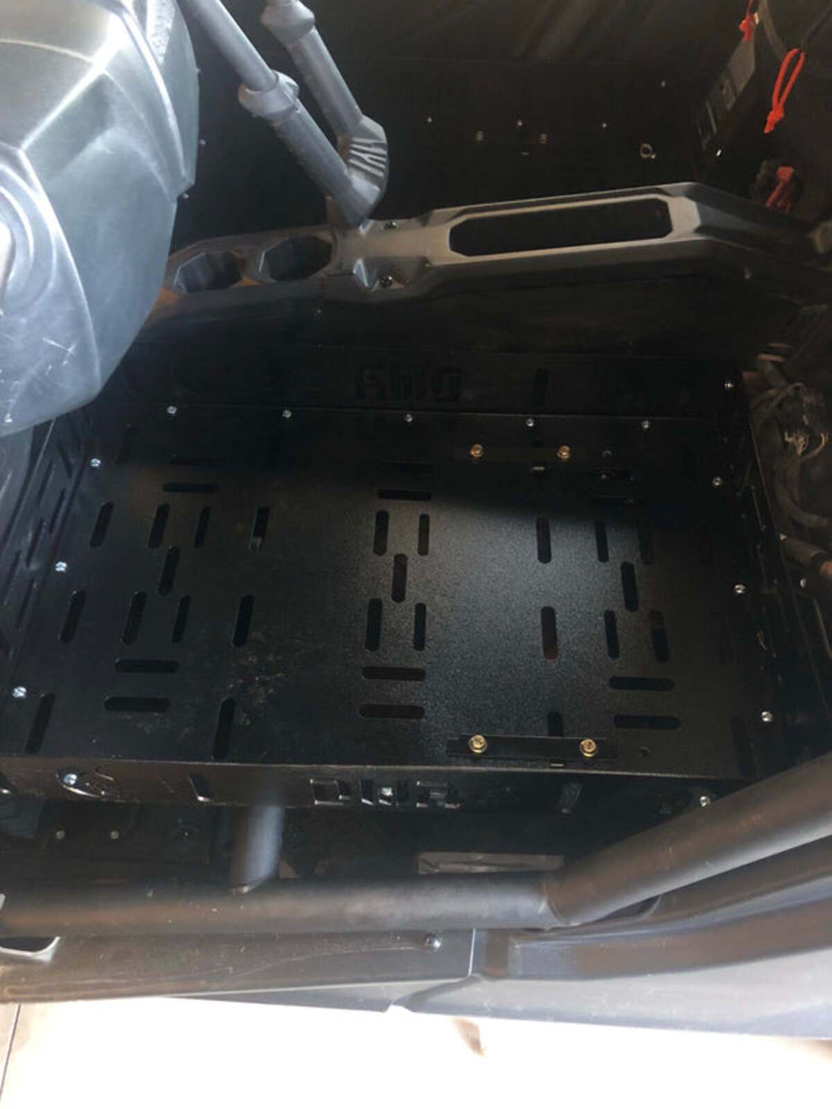 Dirt Warrior Accessories Can-Am X3 Dirt Warrior Seat Mounted Cargo Rack