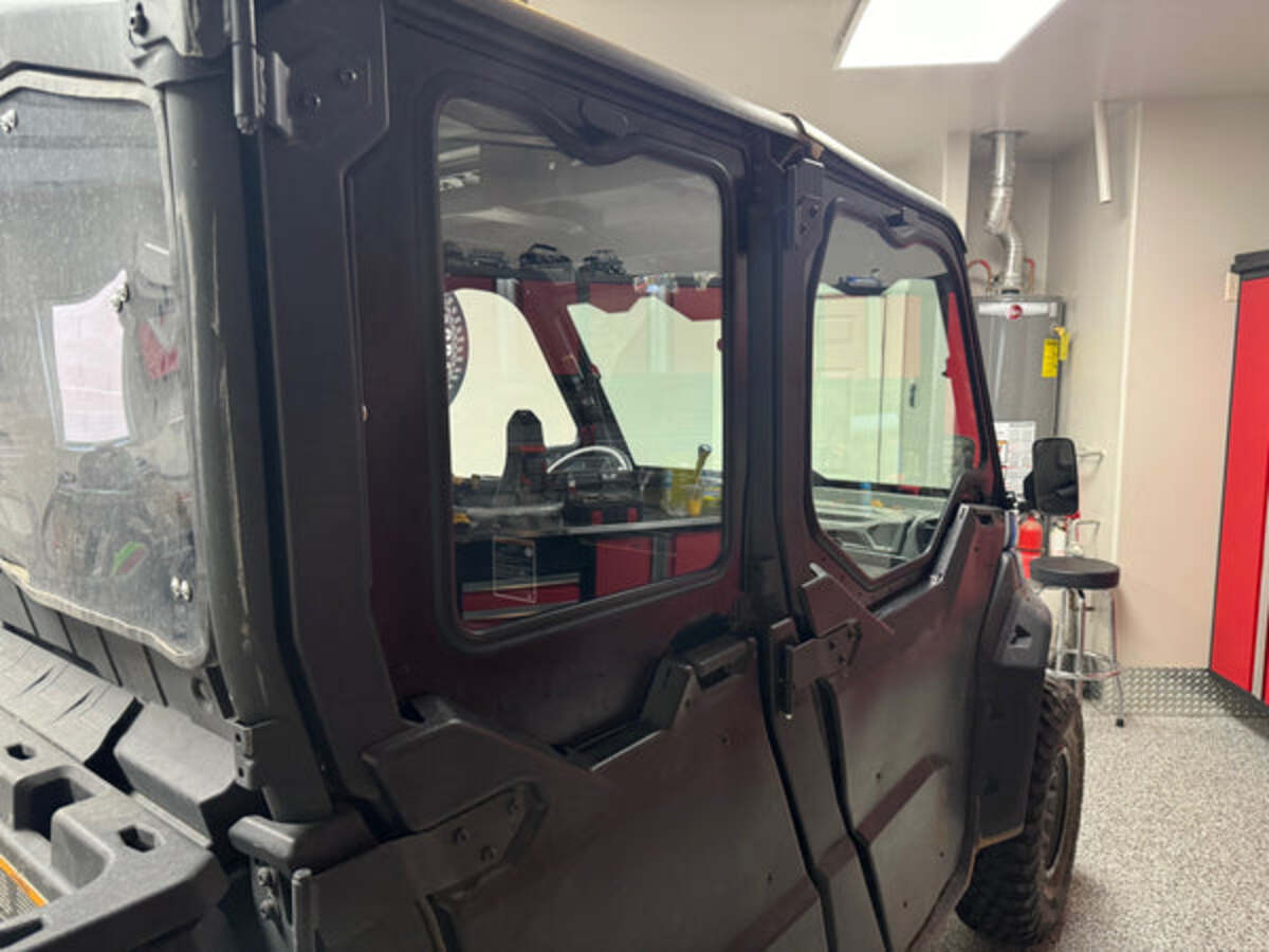 Dirt Warrior Accessories Canam Defender 4-Seat Cab Enclosure Upper Side Doors Panels