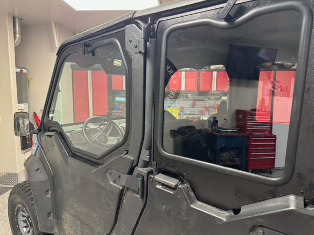 Dirt Warrior Accessories Canam Defender 4-Seat Cab Enclosure Upper Side Doors Panels