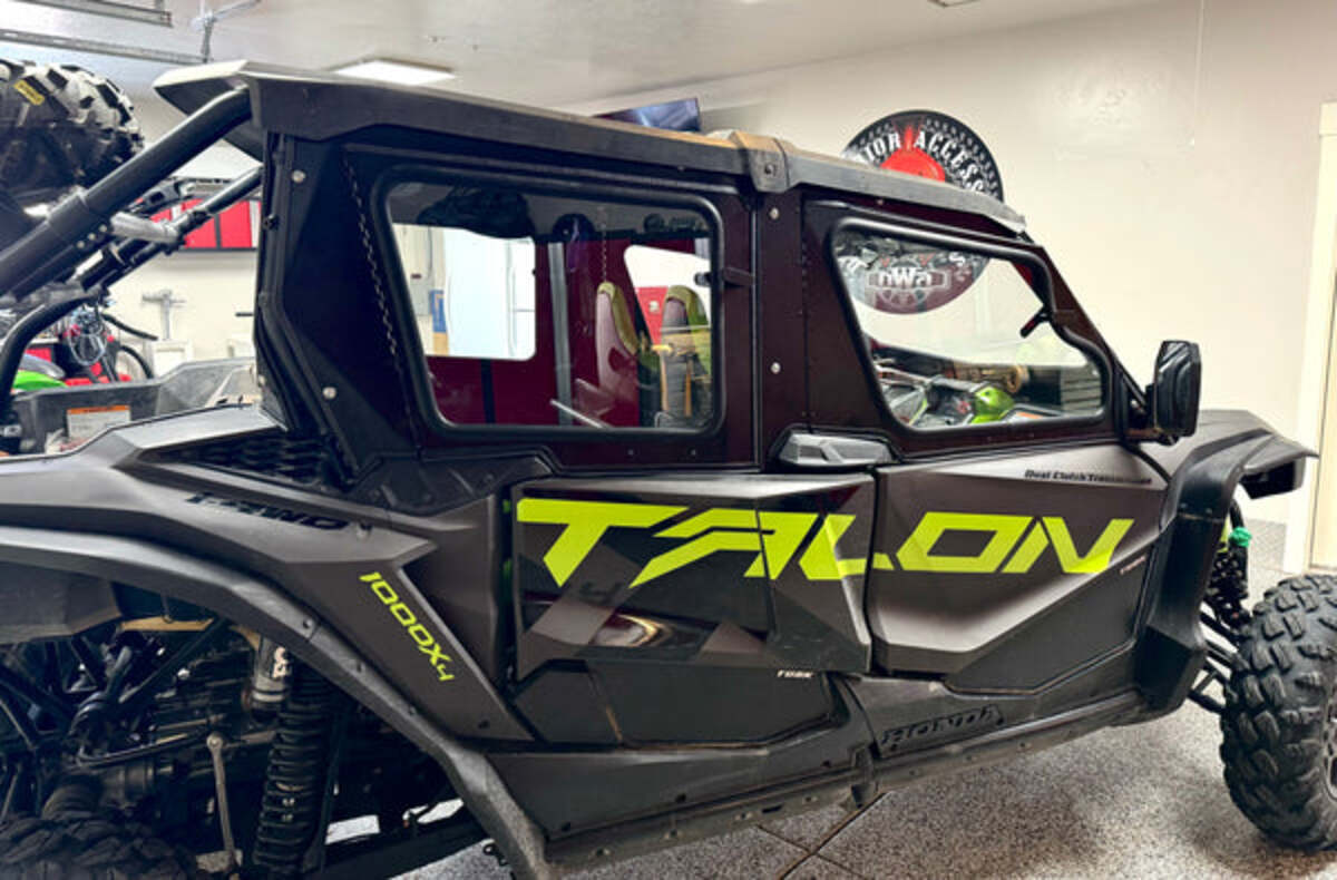 Dirt Warrior Accessories Honda Talon 4-Seat Cab Enclosure Upper Side Doors Panels