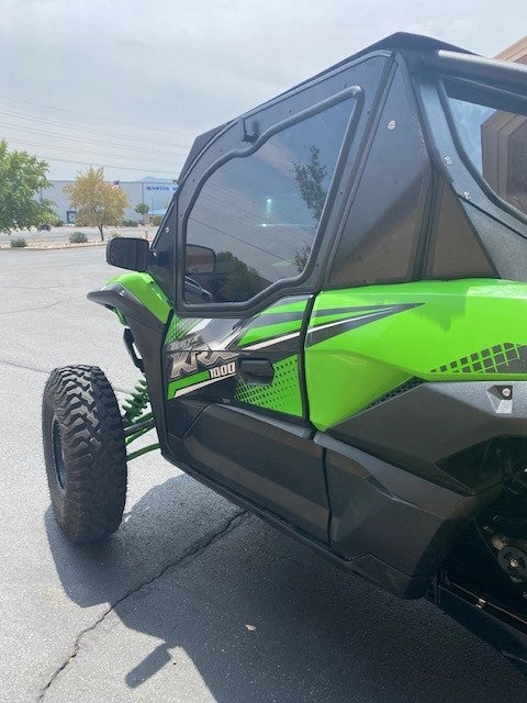 Dirt Warrior Accessories Kawasaki Teryx KRX 1000 2-Seat Cab Enclosure Upper Side Doors Panels