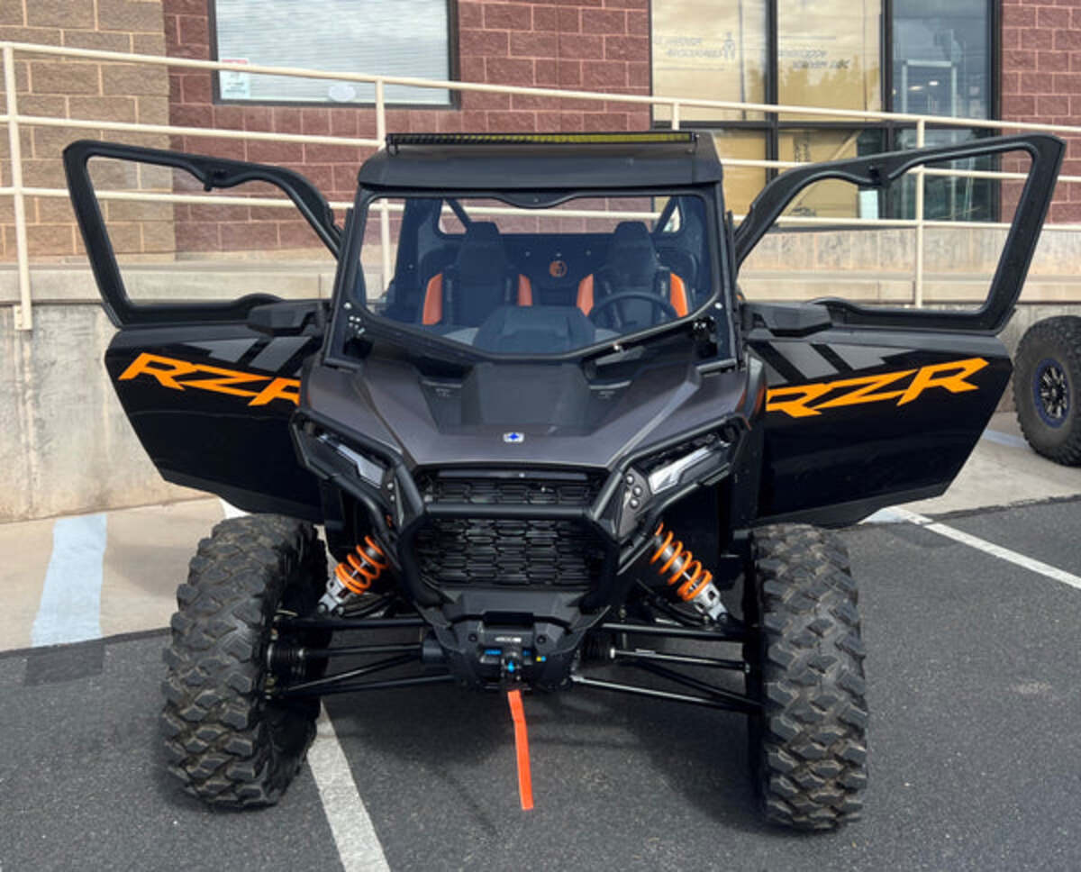 Dirt Warrior Accessories Polaris RZR 1000XP 2024 2-Seat Cab Enclosure Upper Side Doors Panels