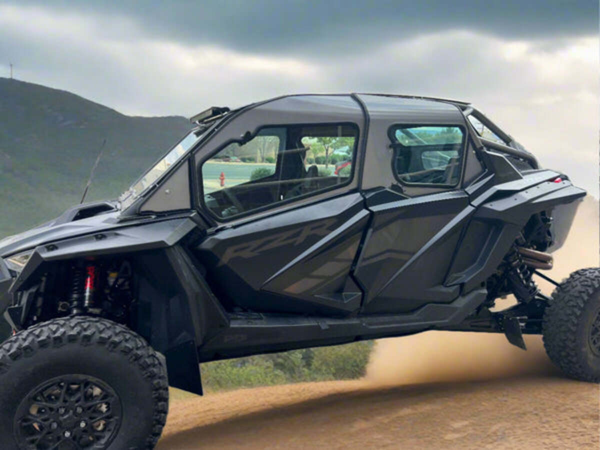 Dirt Warrior Accessories Polaris RZR Pro R 4-Seat Cab Enclosure Upper Side Doors Panels