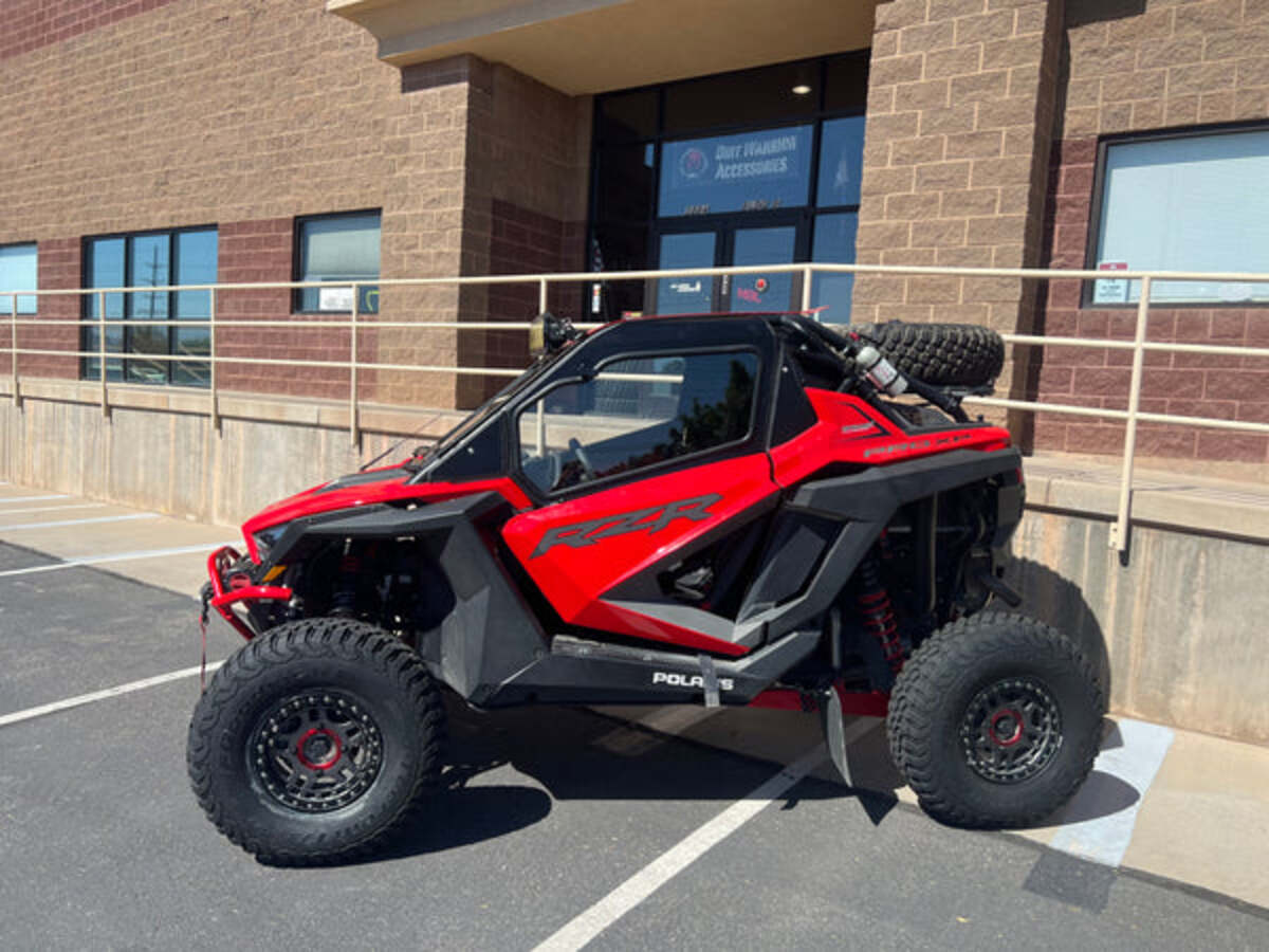 Dirt Warrior Accessories Polaris RZR Pro Xp / Turbo R 2-Seat Cab Enclosure Upper Side Doors Panels