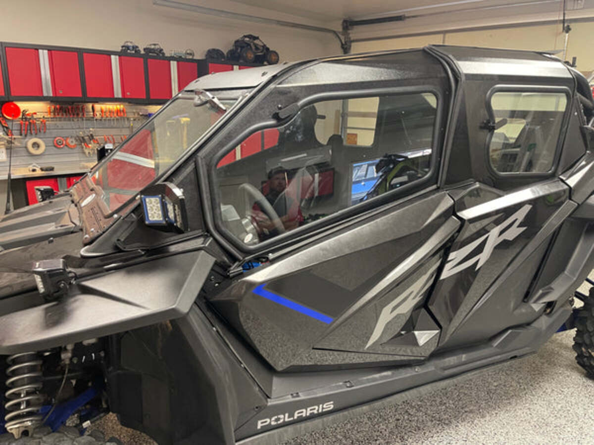 Dirt Warrior Accessories Polaris RZR Pro Xp / Turbo R 4-Seat Cab Enclosure Upper Side Doors Panels