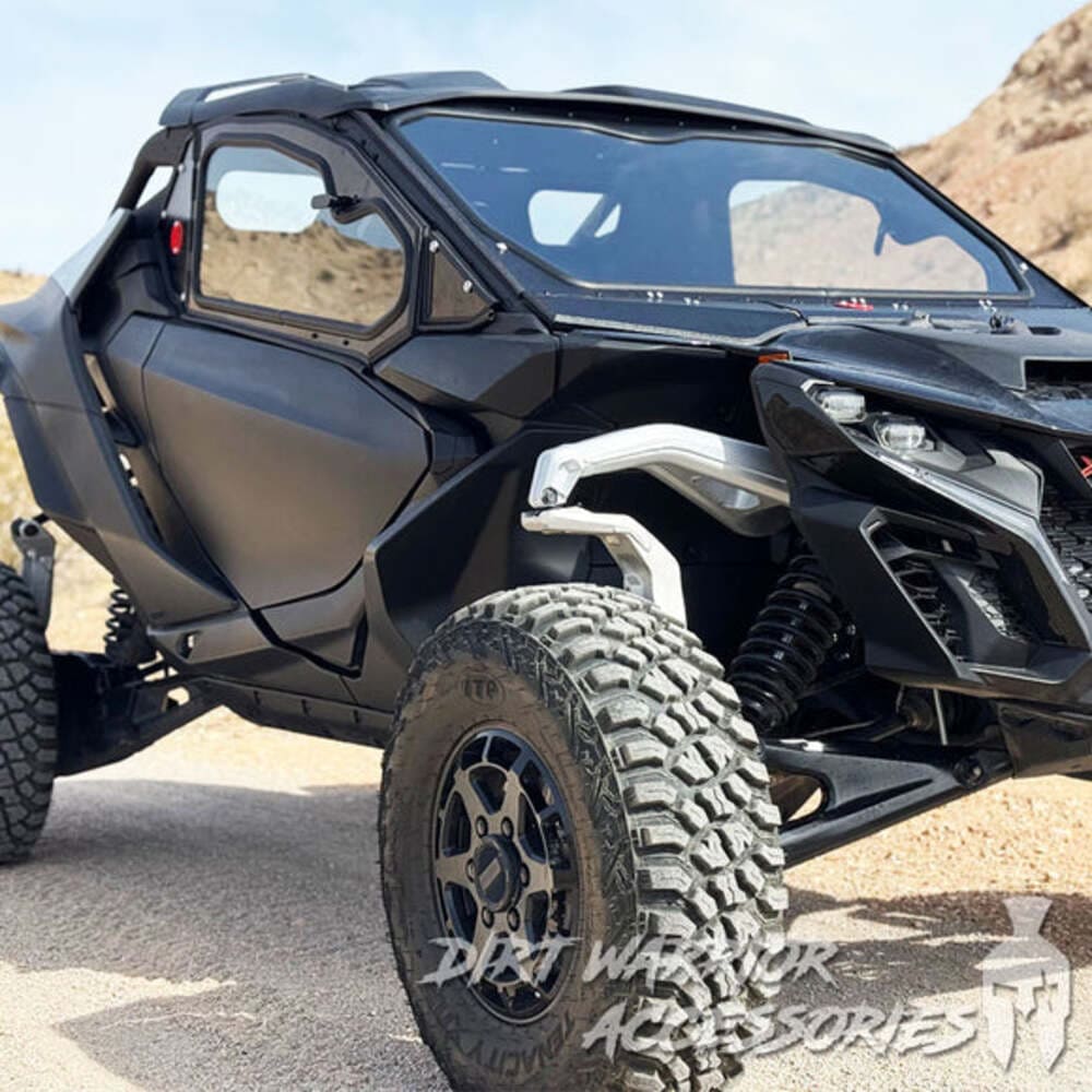 Dirt Warrior Can-Am Maverick R 2-Seat Cab Enclosure Upper Side Doors & Panels