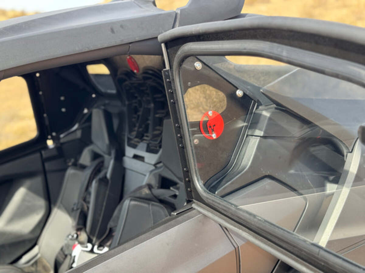 Dirt Warrior Can-Am Maverick R 2-Seat Cab Enclosure Upper Side Doors & Panels