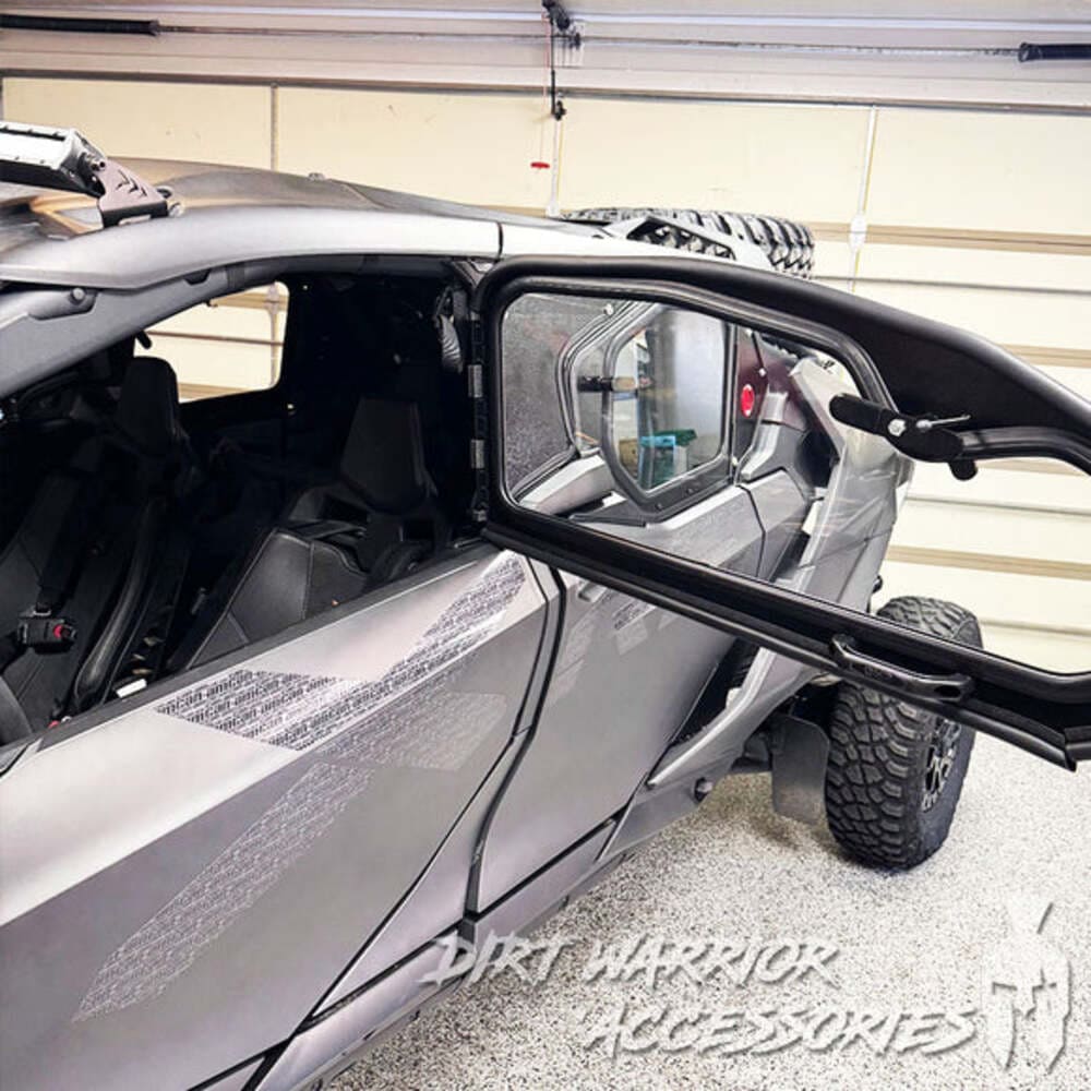 Dirt Warrior Can-Am Maverick R 4-Seat Cab Enclosure Upper Side Doors & Panels