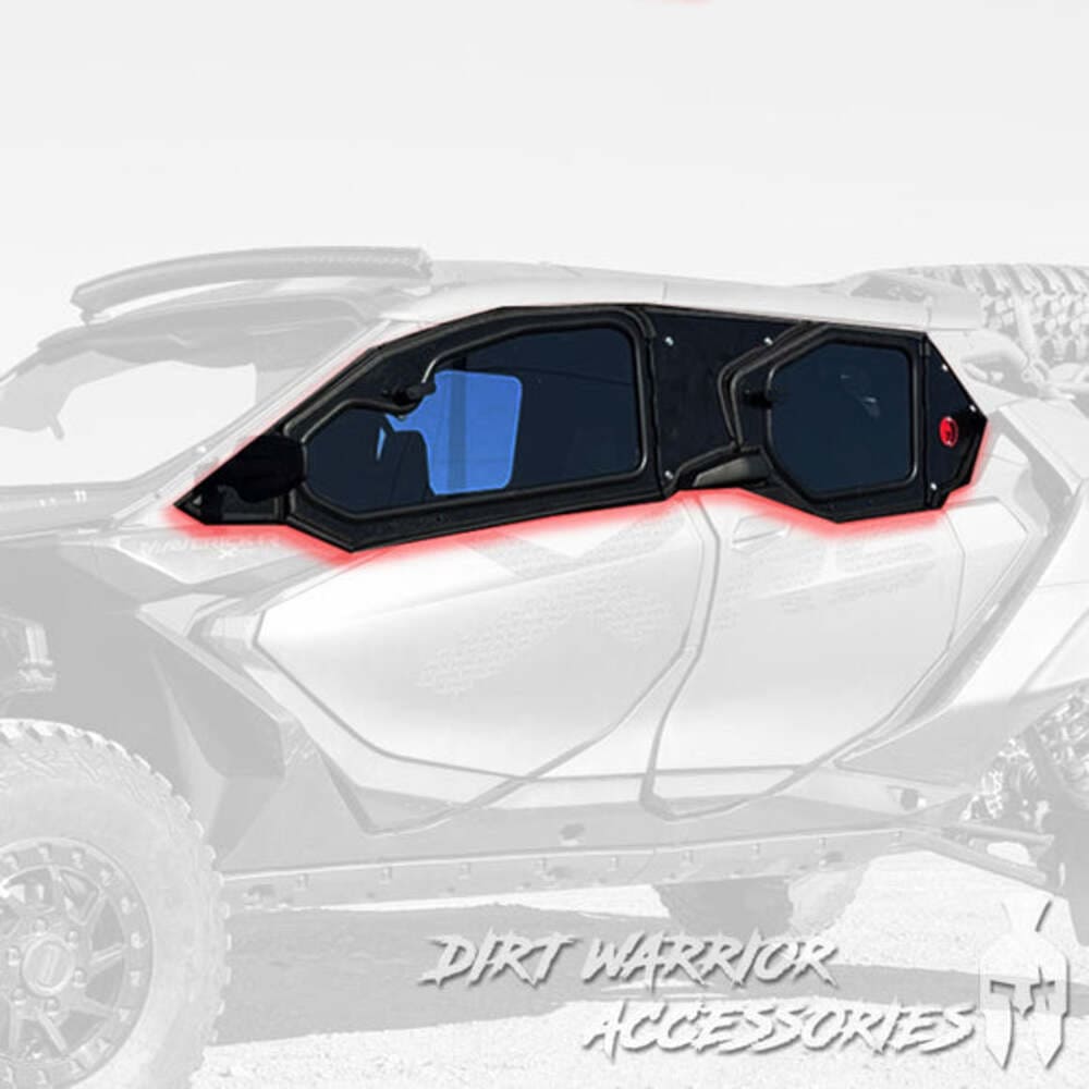 Dirt Warrior Can-Am Maverick R 4-Seat Cab Enclosure Upper Side Doors & Panels
