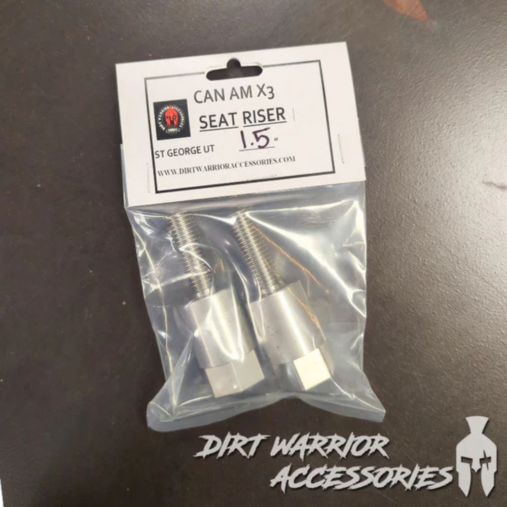 Dirt Warrior Can-Am Maverick X3 1.50-2" Seat Risers