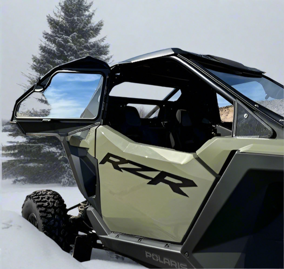 Dirt Warrior Polaris RZR Pro S 2-Seat Cab Enclosure Upper Side Doors & Panels