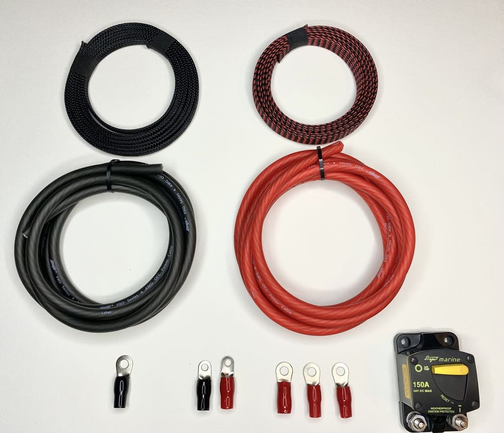 Dirty Teeth Racing Polris High Current 150 AMP Busbar Connection Kit - 4 Seat