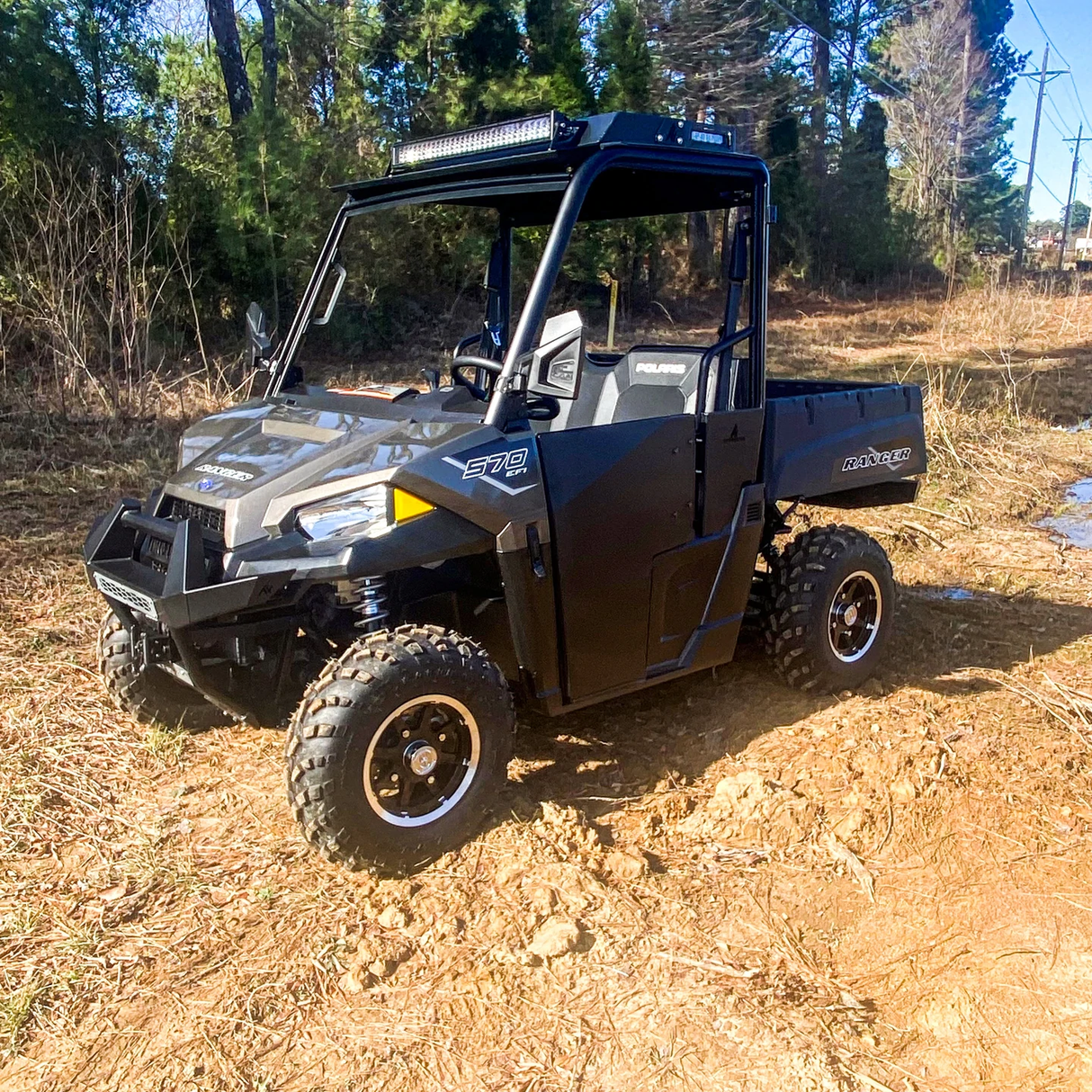 Thumper Fab Polaris Ranger 500 / 570 Mid-Size Half Doors - Single Cab