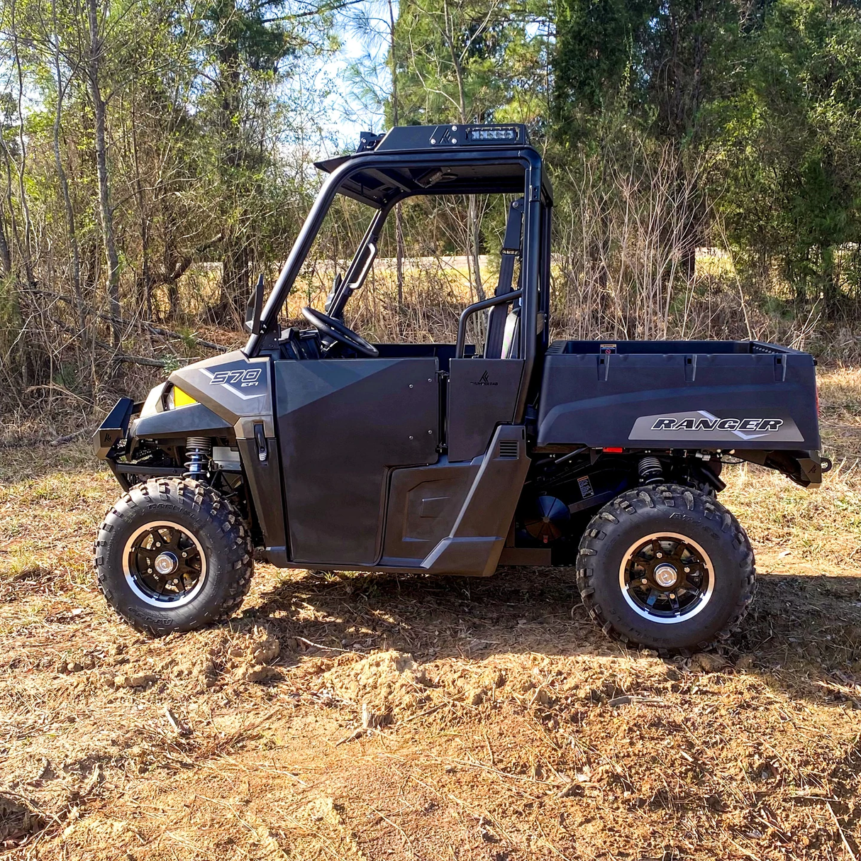 Thumper Fab Polaris Ranger 2-Seat Half Doors - Black