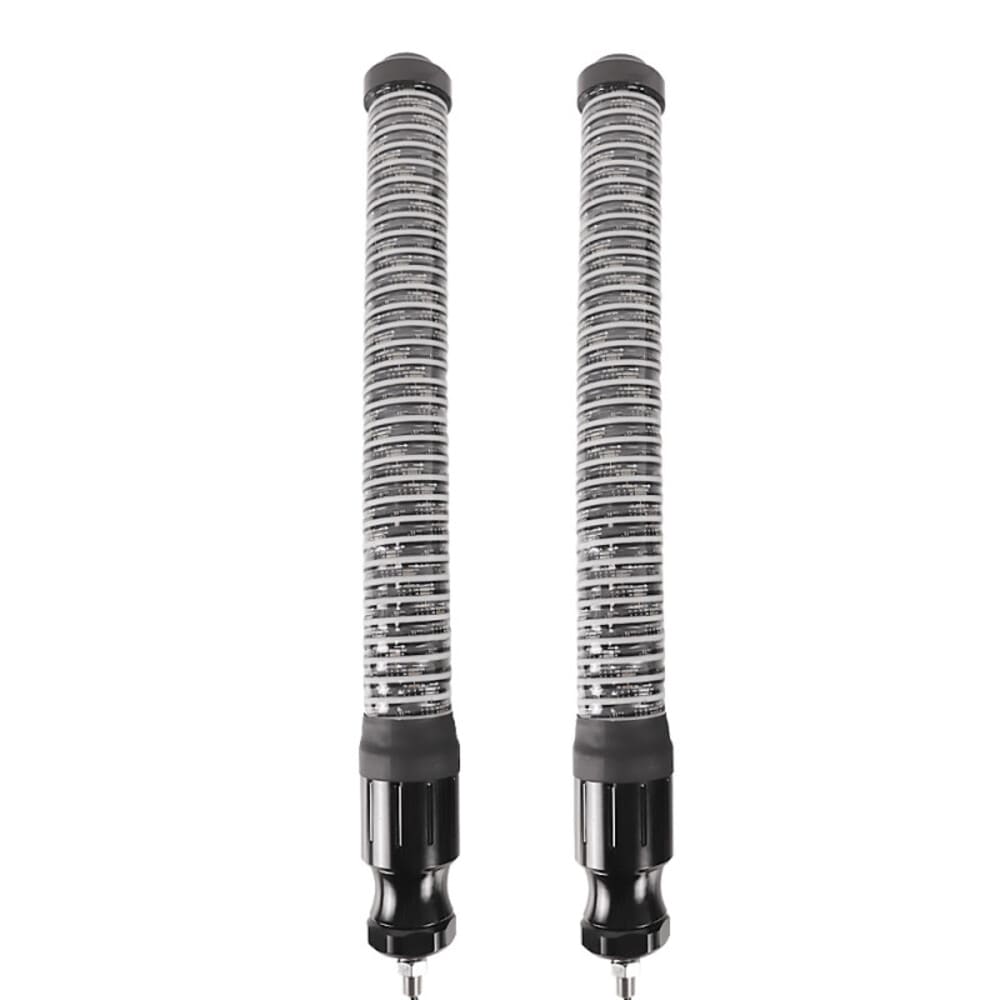 DragonFire Racing 2" x 2' WarWhip Largos RGB Quick Release Whips - Pair