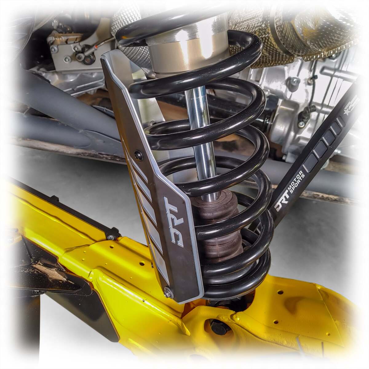 DRT '17+ Can-Am Maverick X3/R Rear Aluminum Shock Guards