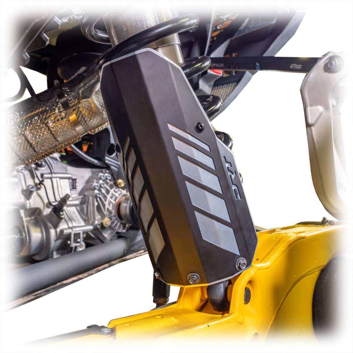 DRT '17+ Can-Am Maverick X3/R Rear Aluminum Shock Guards