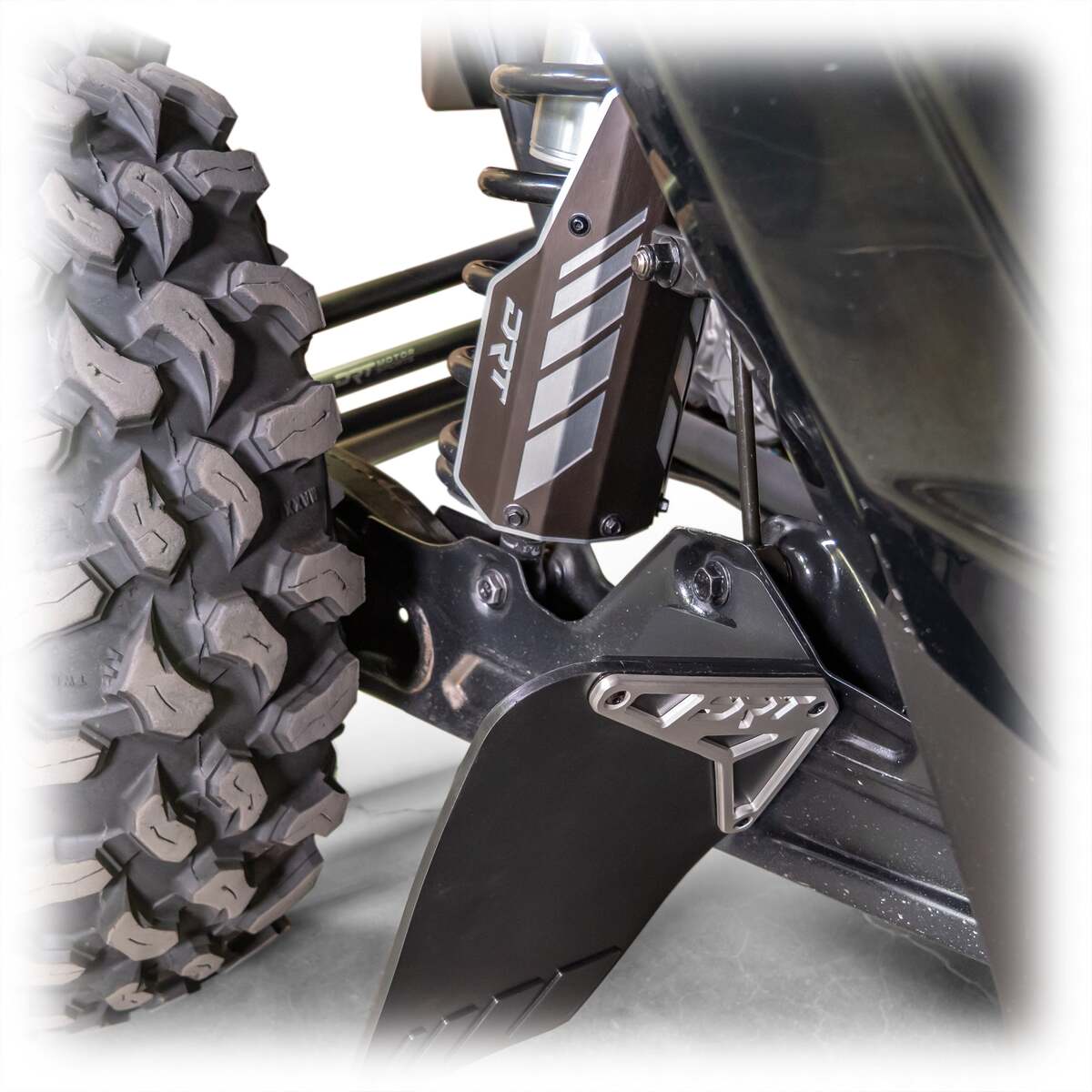 DRT '17+ Can-Am Maverick X3/R Rear Aluminum Shock Guards