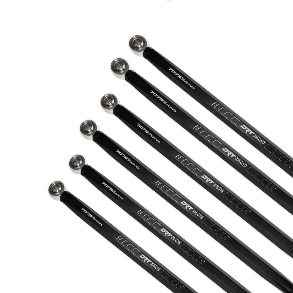 DRT '24+ Can Am Maverick R Billet Aluminum Race Series 7075 XD Hex Bar Radius Rod Set